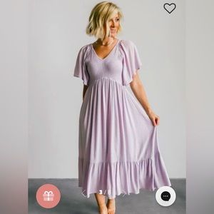 Felicity Smocked Dress Lilac, small